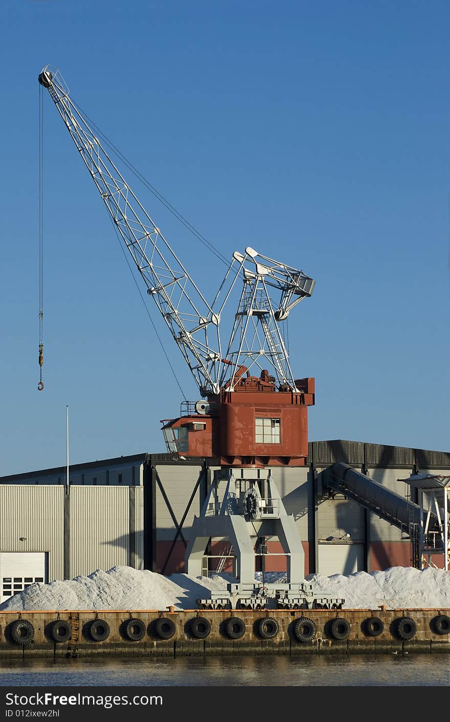 Harbour crane