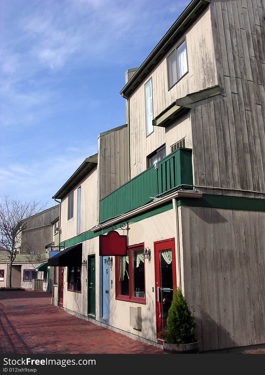 Newport Wooden Houses