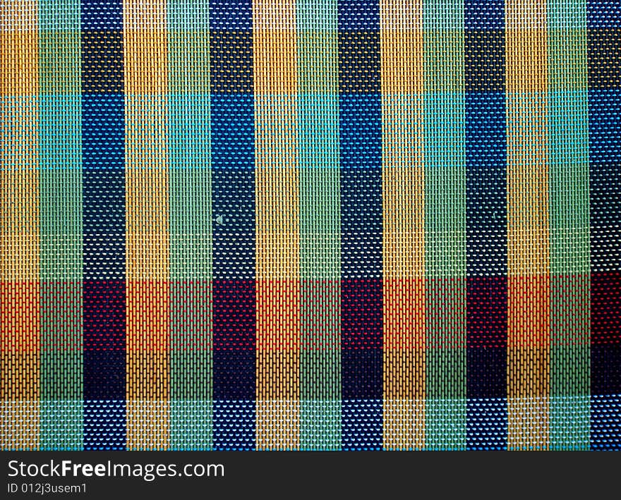 Background or texture of carpet with lines.