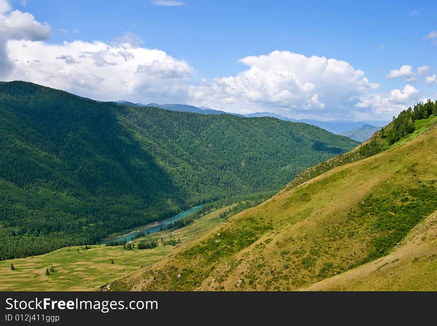 River In The Mountains