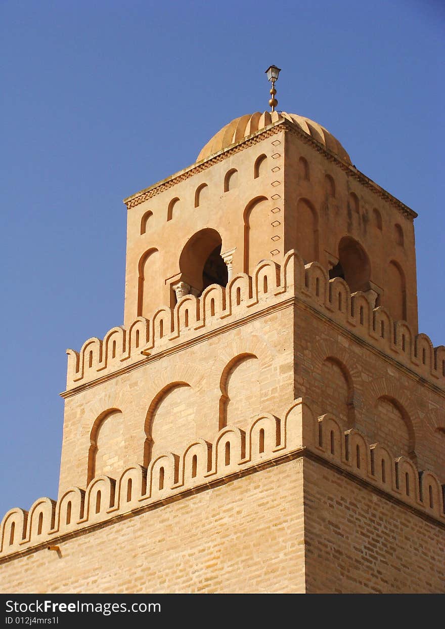 Great Mosque of Kairouan, Tunisia. Great Mosque of Kairouan, Tunisia