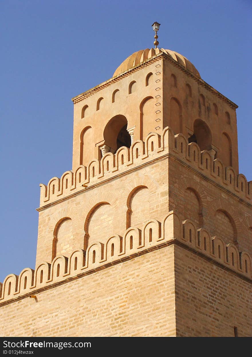 Great Mosque of Kairouan, Tunisia. Great Mosque of Kairouan, Tunisia