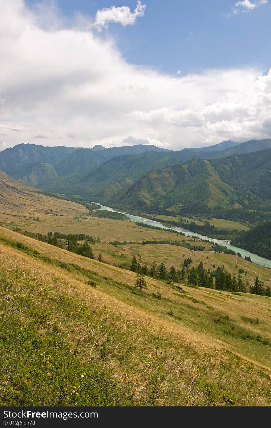 River in the mountains