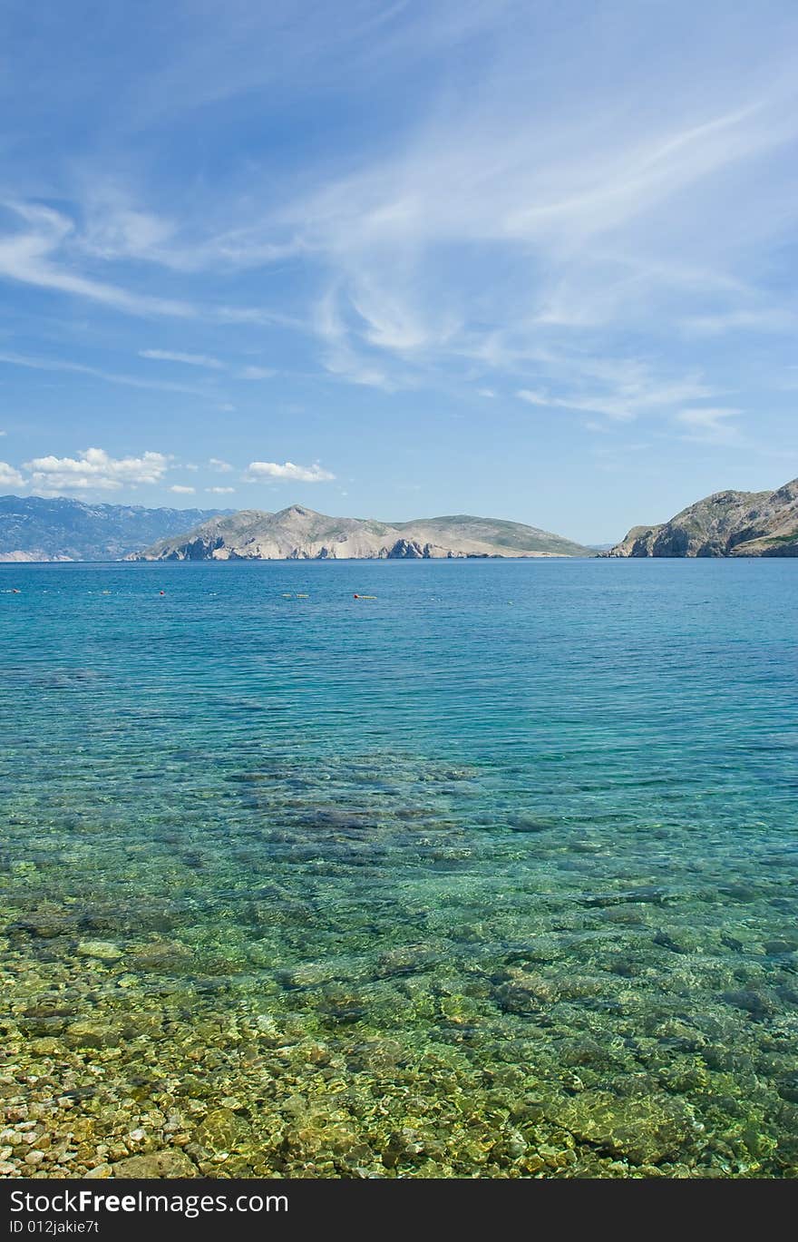 Adriatic sea beach