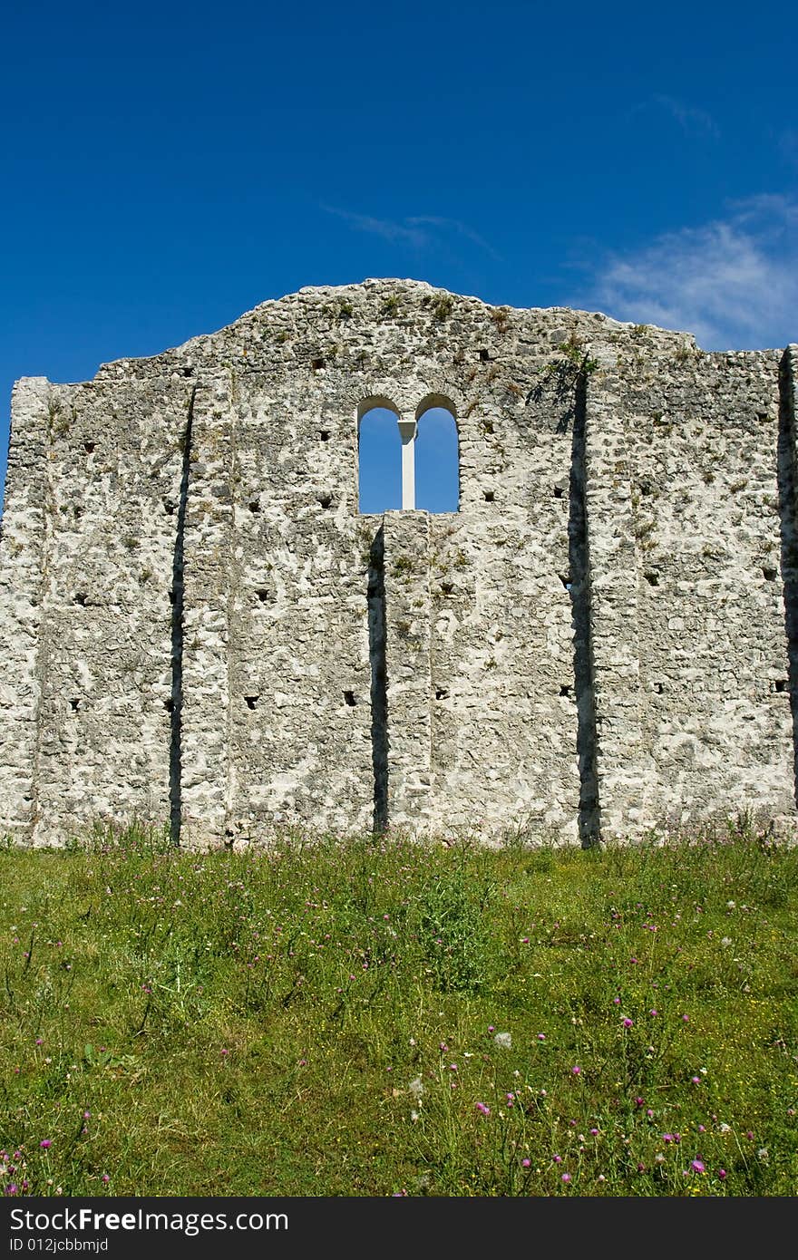 Early christianity church ruins