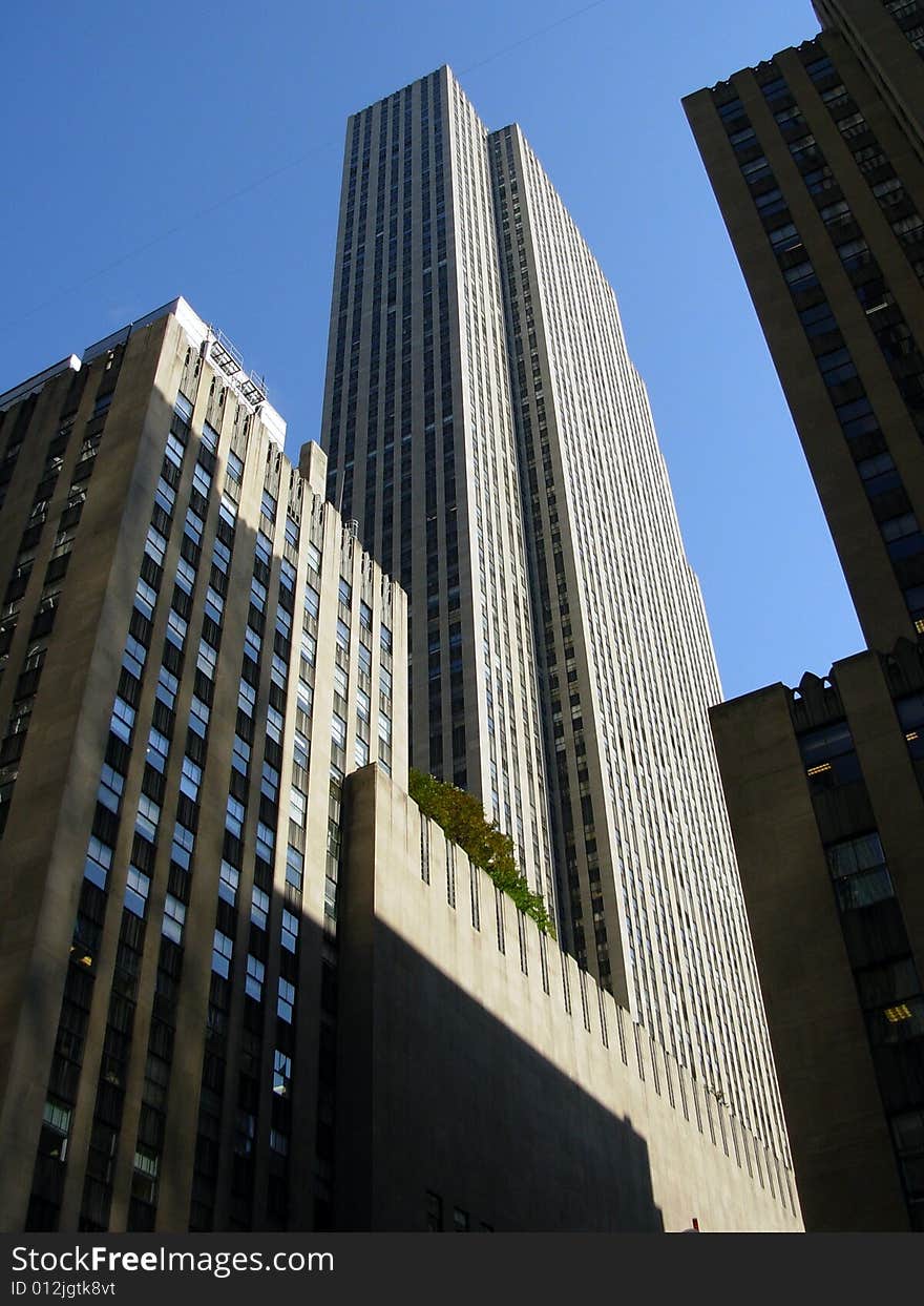 New York skyscraper on fifth avenue