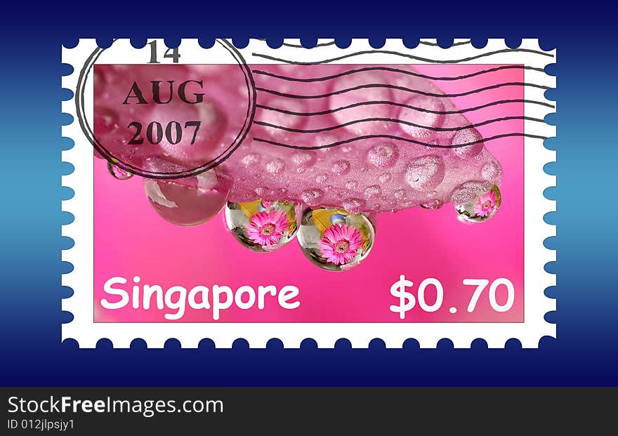 Singapore stamp postage