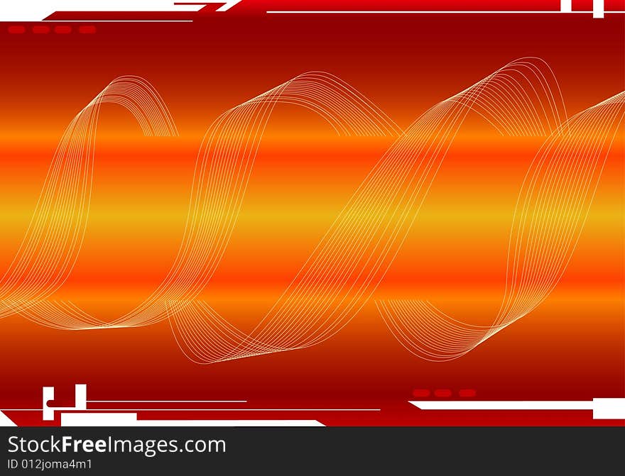 Vector illustration of abstract futuristic background. Vector illustration of abstract futuristic background