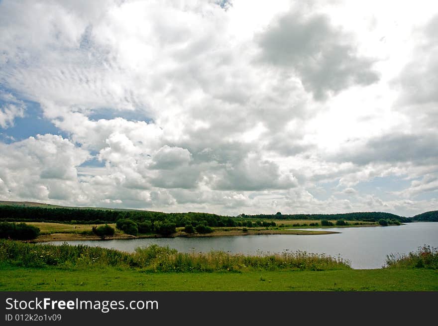 The moody lake