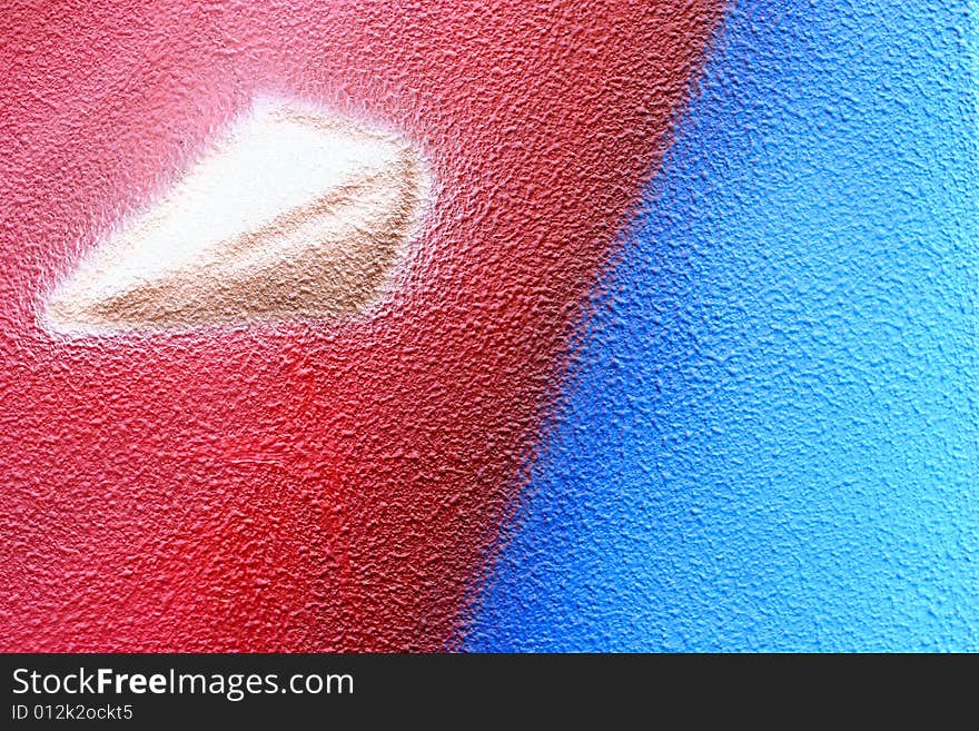 Graffiti on a wall ideal for urban or grunge background. Graffiti on a wall ideal for urban or grunge background