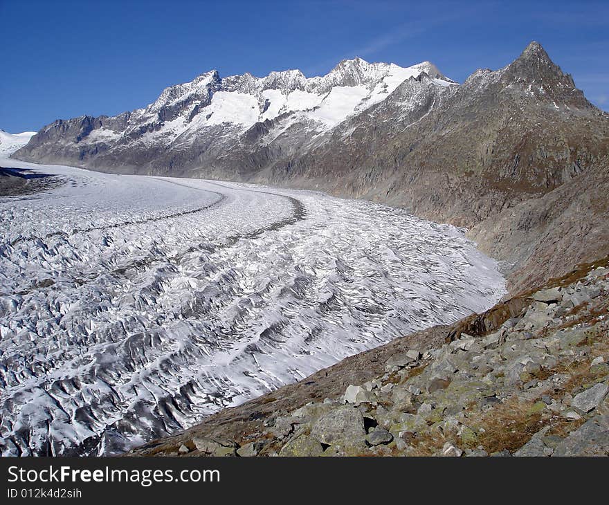 Aletsch Glacier Switzerland