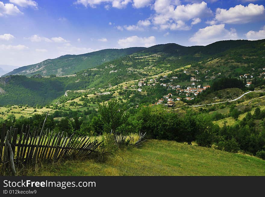 Mountain village