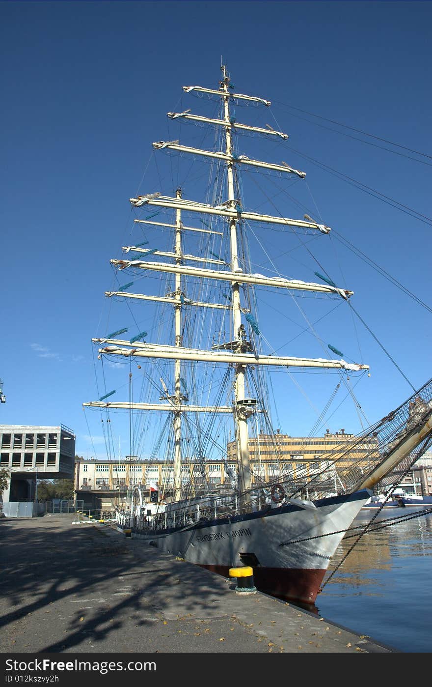 Sailing in Gdynia