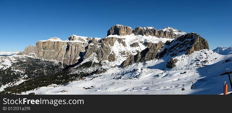 Cervinia area - Matterhorn mountain - Italia