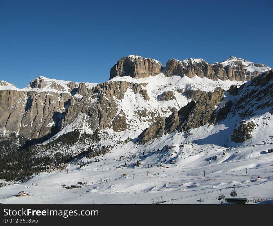 Cervinia area - Matterhorn mountain - Italia