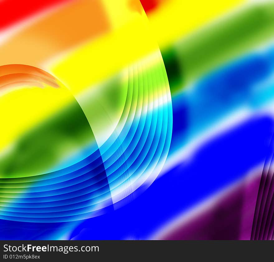 Abstract rainbow background. Beautiful illustration. Abstract rainbow background. Beautiful illustration.