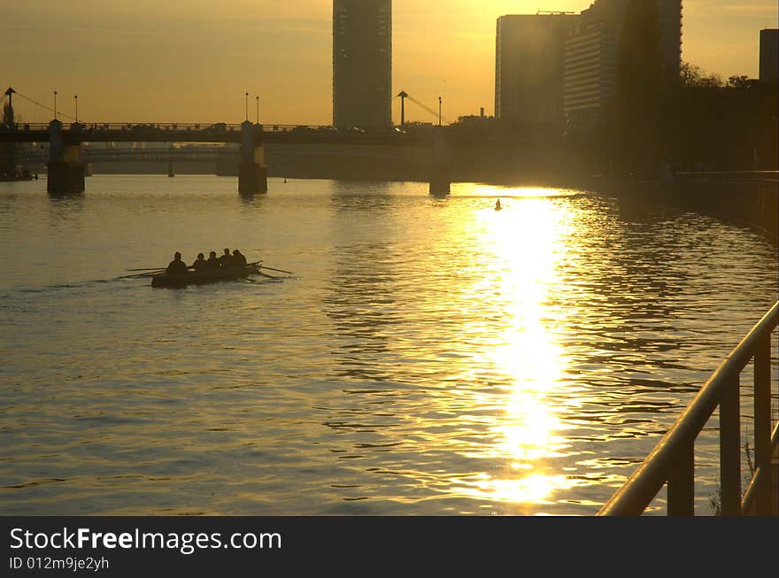 Rowers Training.