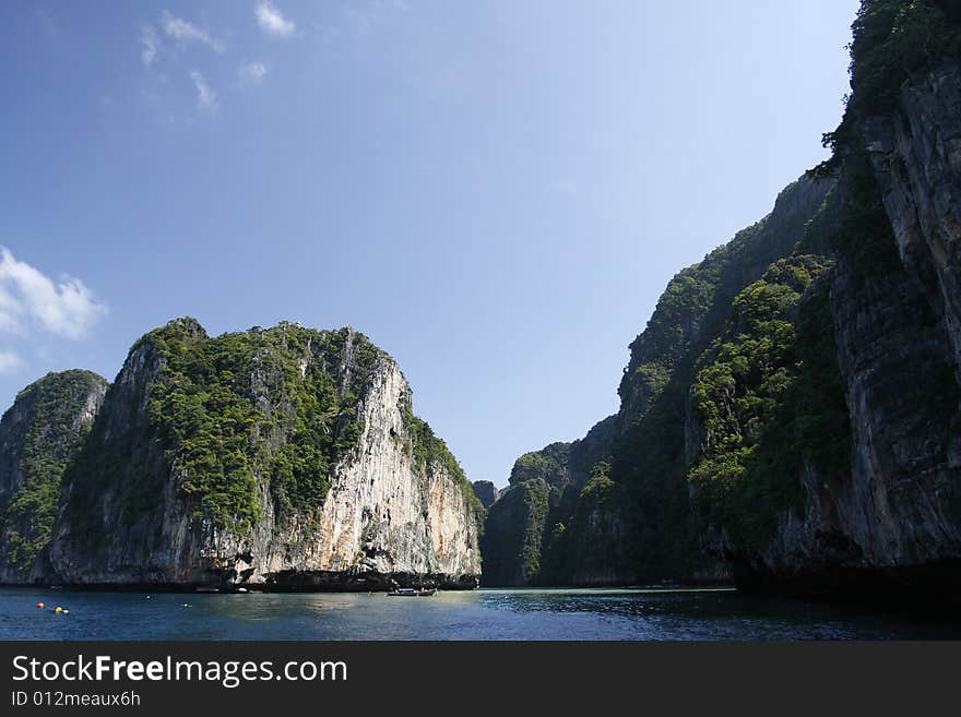 A fantastic seascape at phuket in Thailand. A fantastic seascape at phuket in Thailand