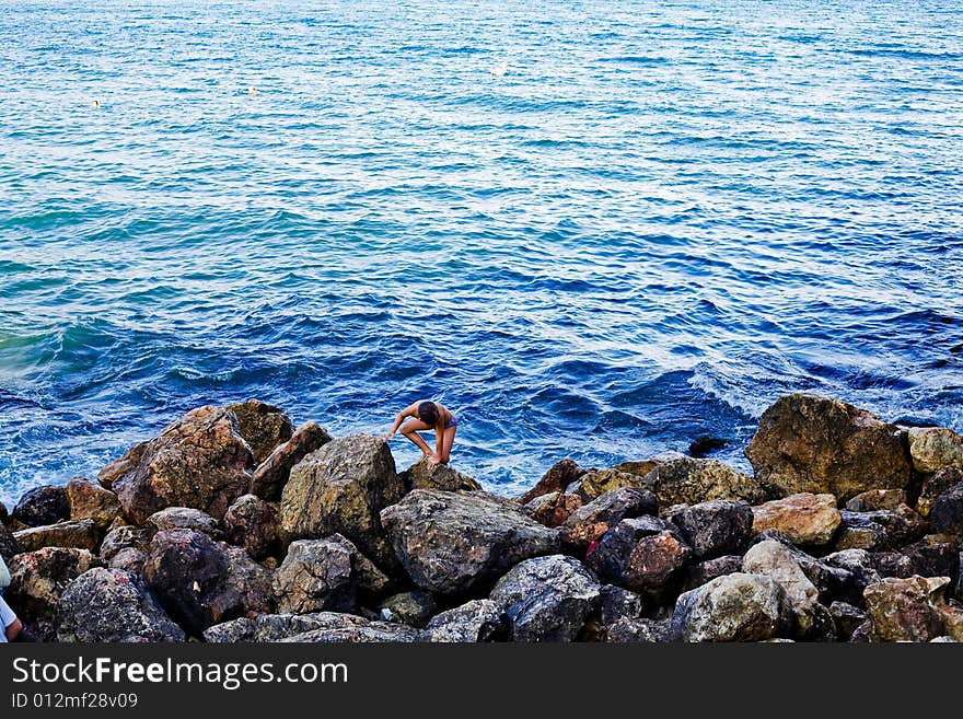 Water and stones