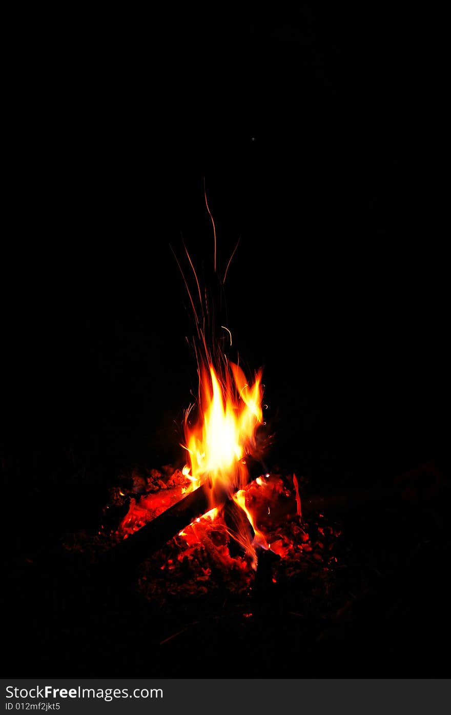 Camp-fire