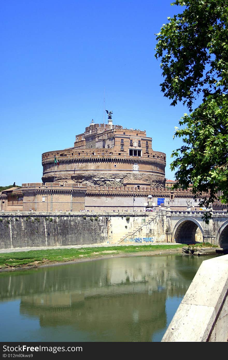 Rome-the castle san angello