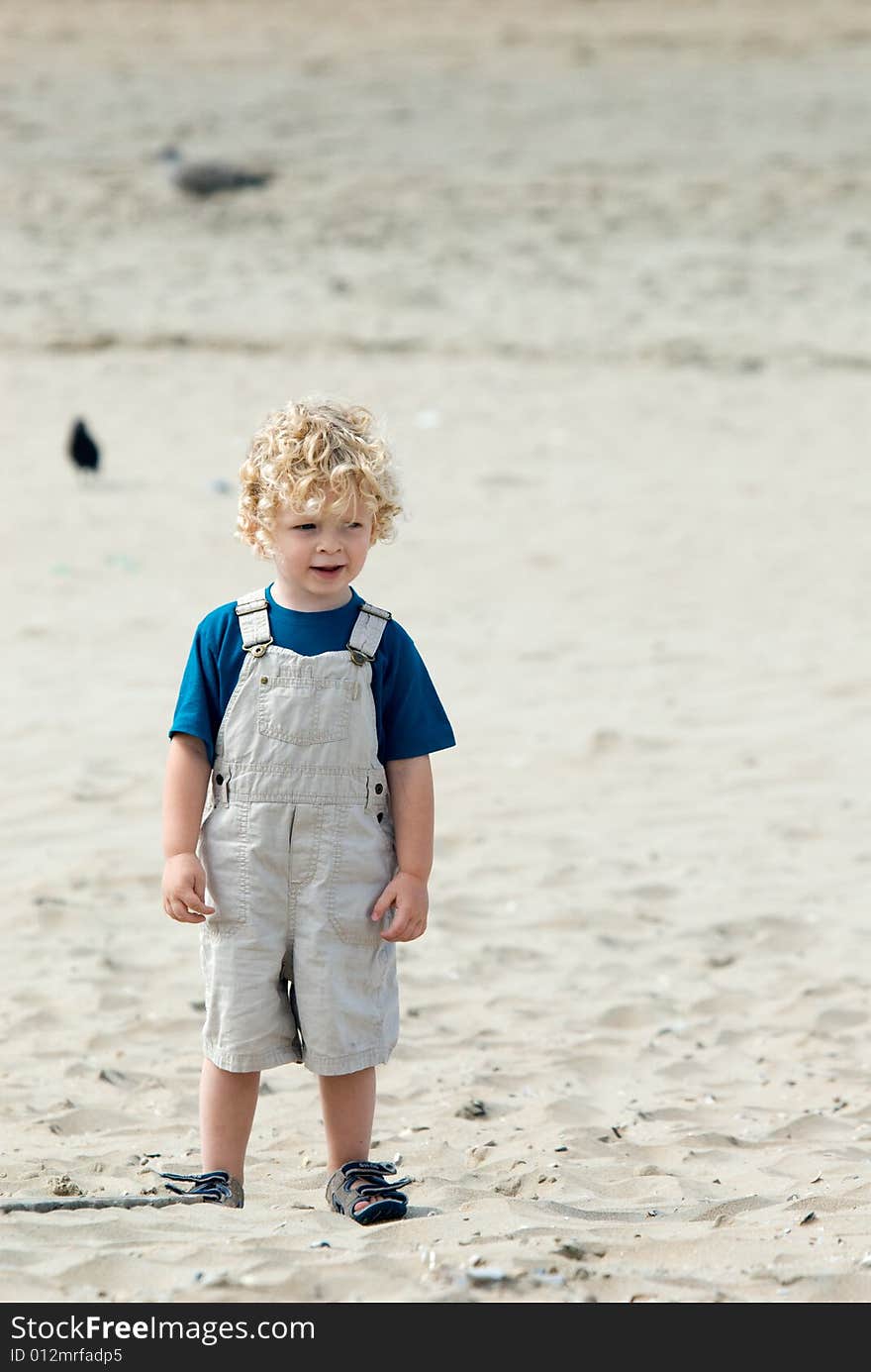 Boy At The Beach