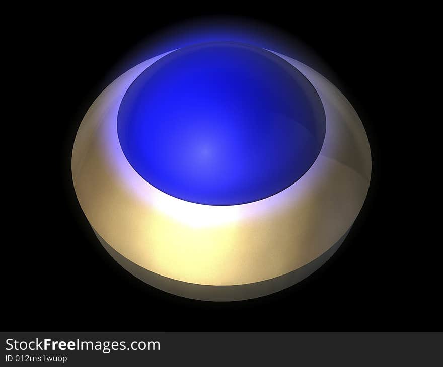 Glowing Button