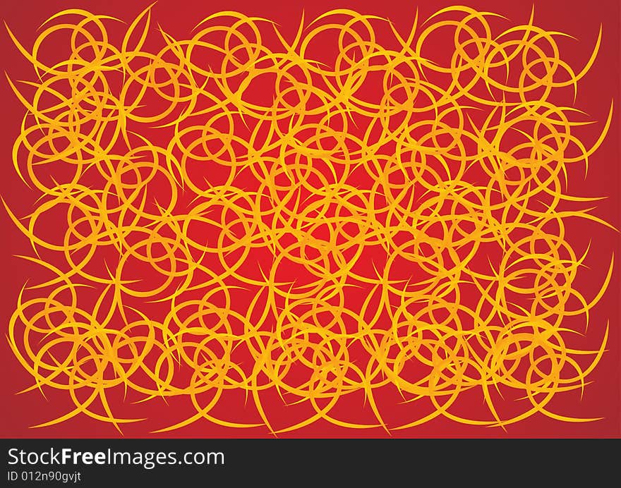 Curves in chaos abstract design wallpaper. Curves in chaos abstract design wallpaper