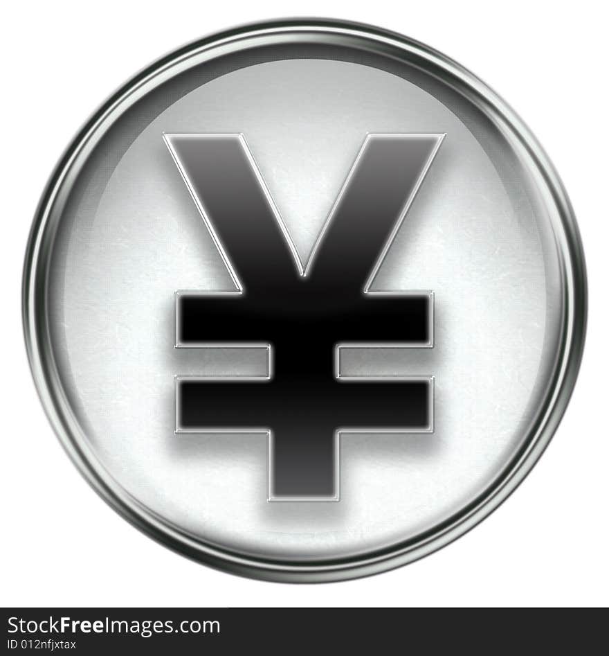 Yen Icon Grey