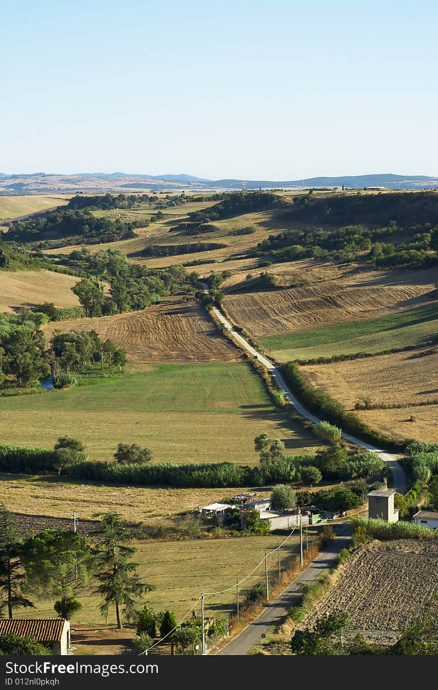 Landscape In Country