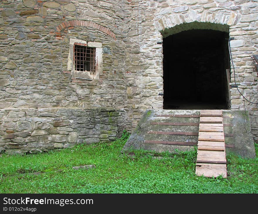 Doorway and prison window