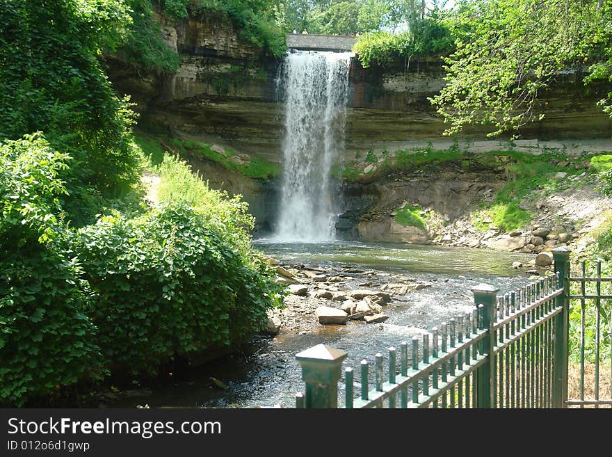 Mennehaha Waterfall