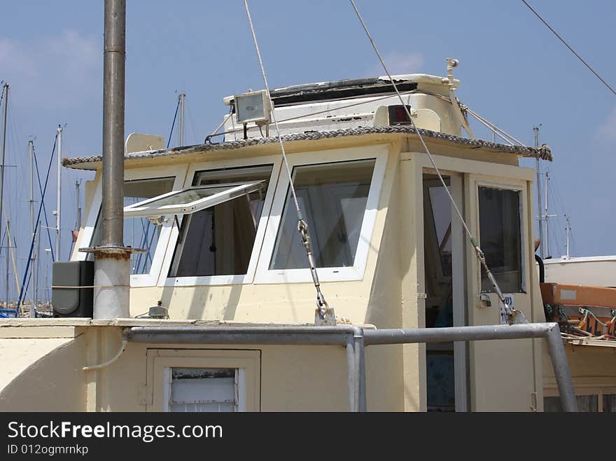 Bell-Coach Cabin on a Fishing ship