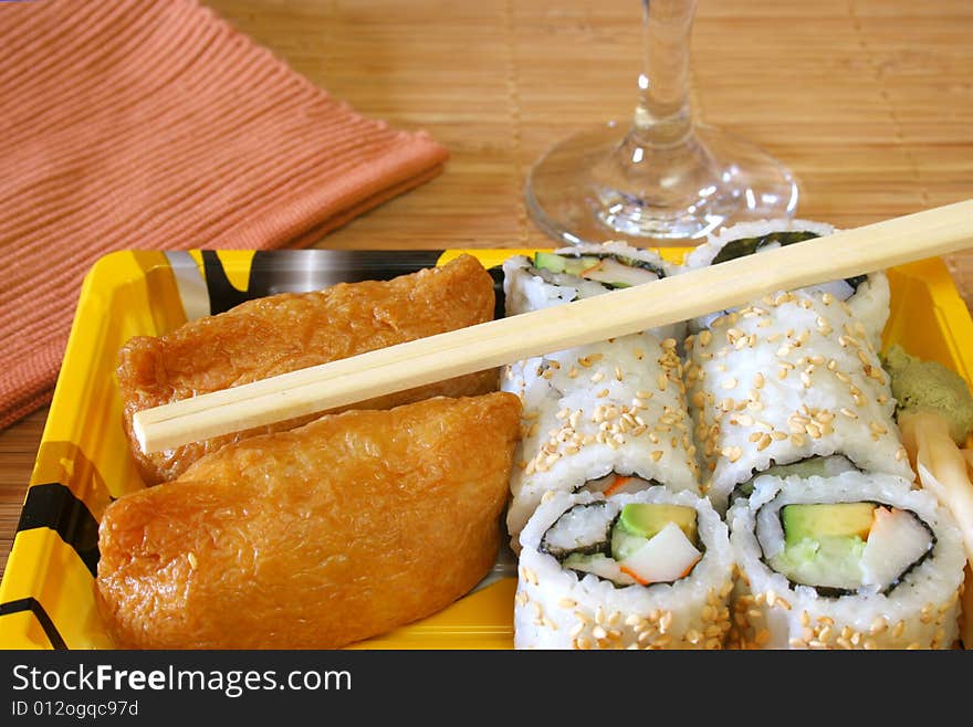 Sushi and Rice Rolls