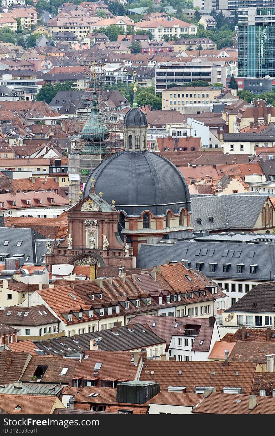 Cathedral in Wurzburg, Germany