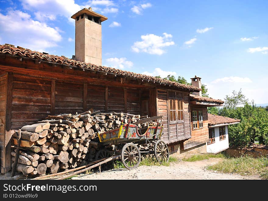 Wooden house