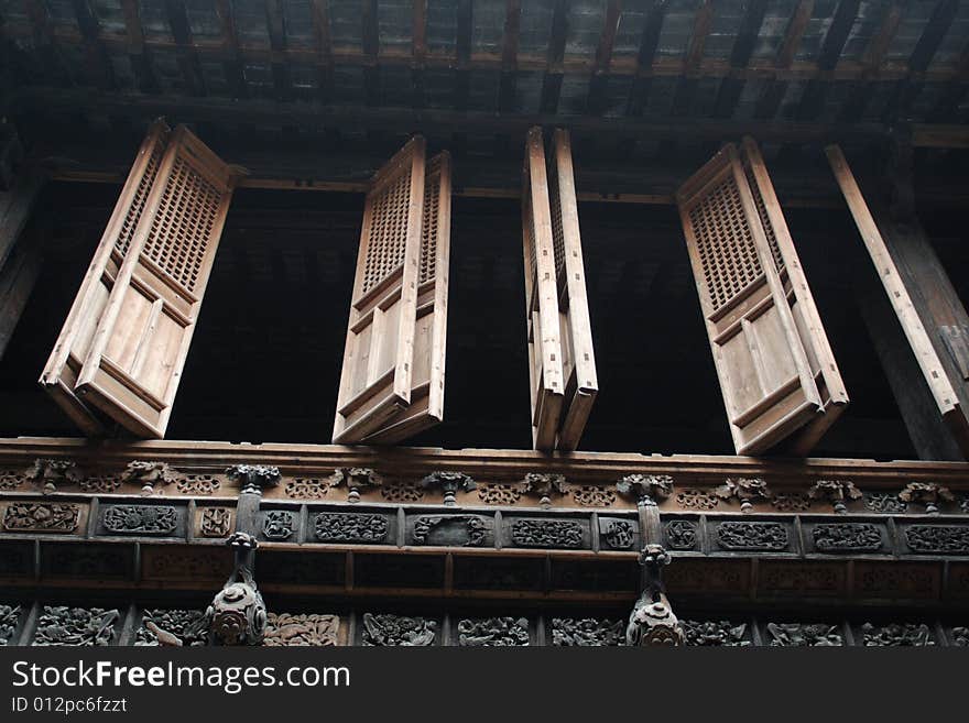 Chinese wood house, a general style in ming dynasty