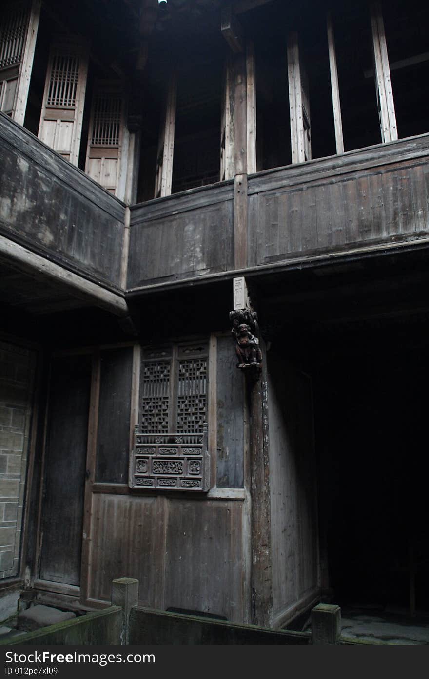 Chinese wood house, a general style in ming dynasty