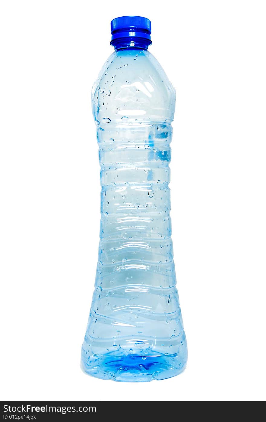 Slim recycled bottle