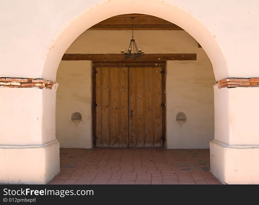 Spanish Mission Doorway