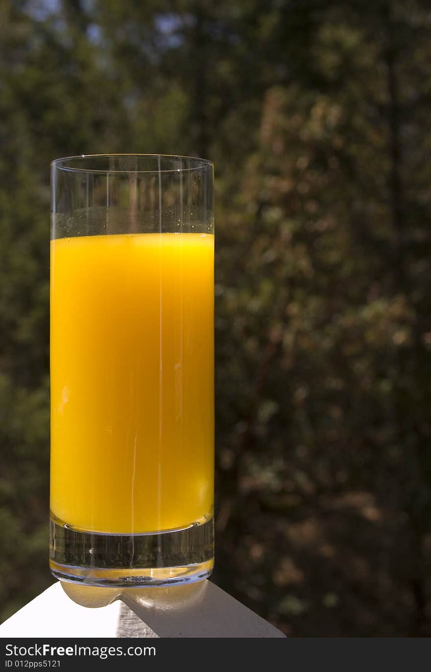 Fresh squeezed orange juice