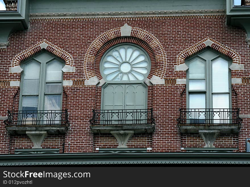 Three Windows At Plant Hall