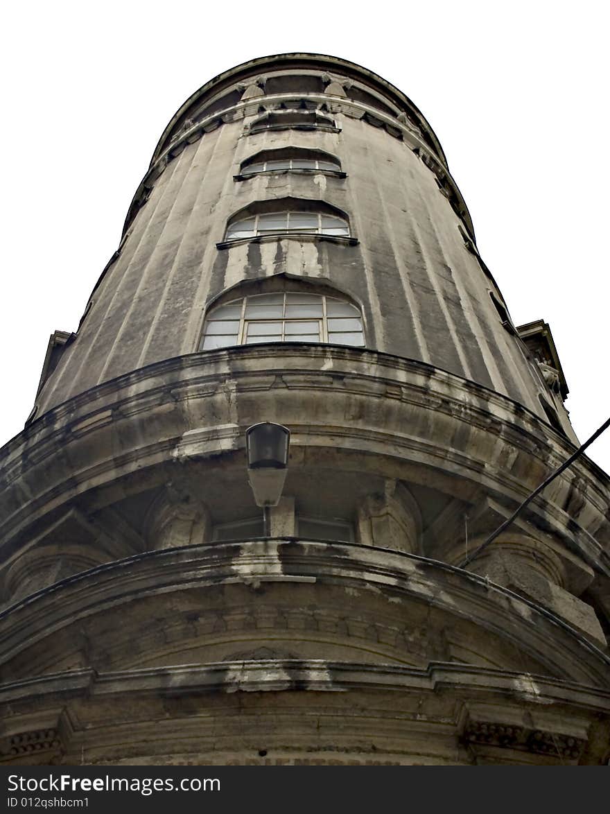 A historic bank building in Istanbul. A historic bank building in Istanbul