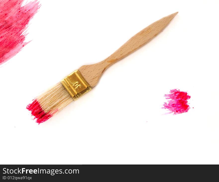 For an artist there is a brush and paint. For an artist there is a brush and paint