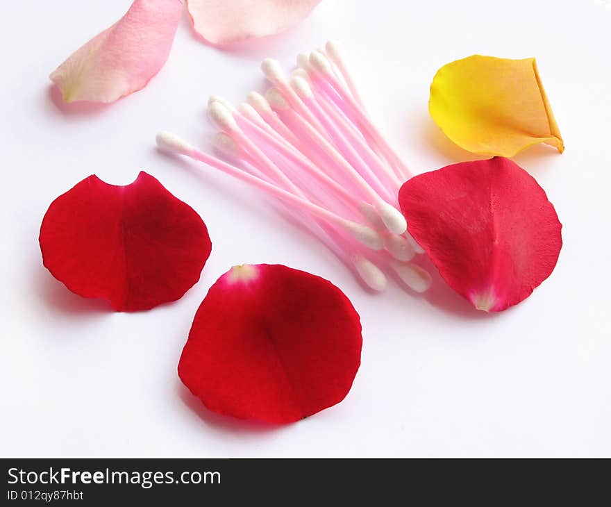 Hygiene Ear Clean Buds And Petals