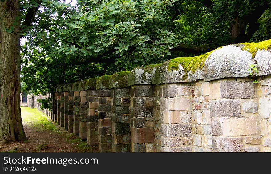 Fortress in style of a Roman Castle. Fortress in style of a Roman Castle