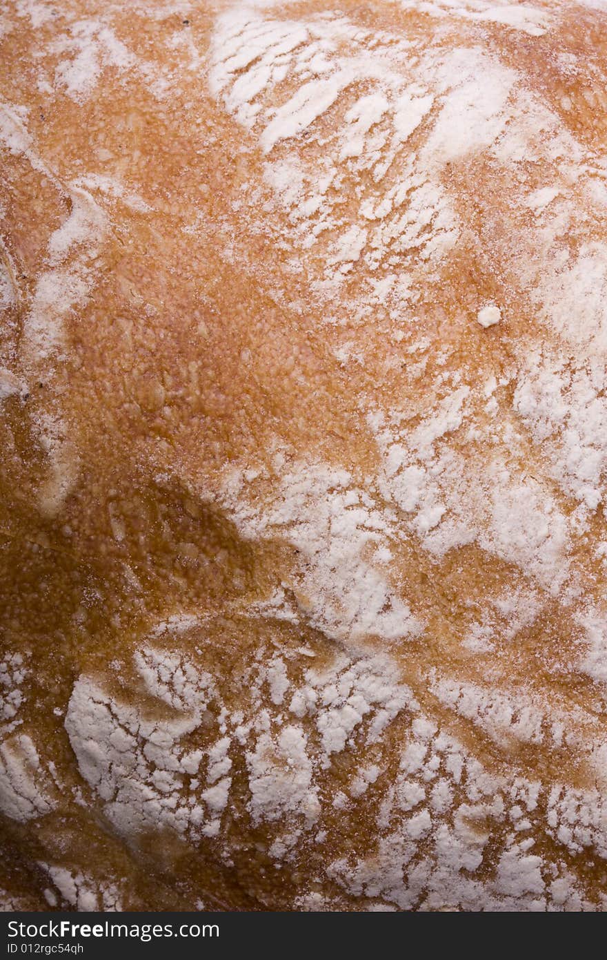 Macro detail of a bread crust usefull as a background