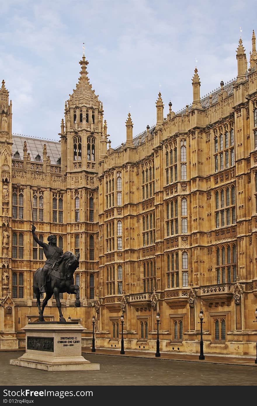 Statue of Richard 3, Houses of Parliament, London