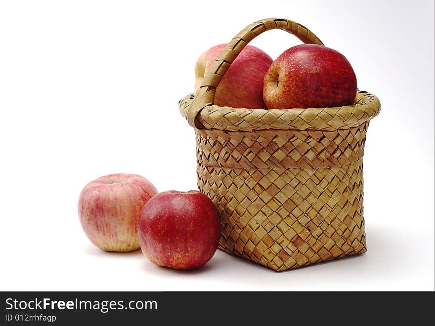 Apples And Basket