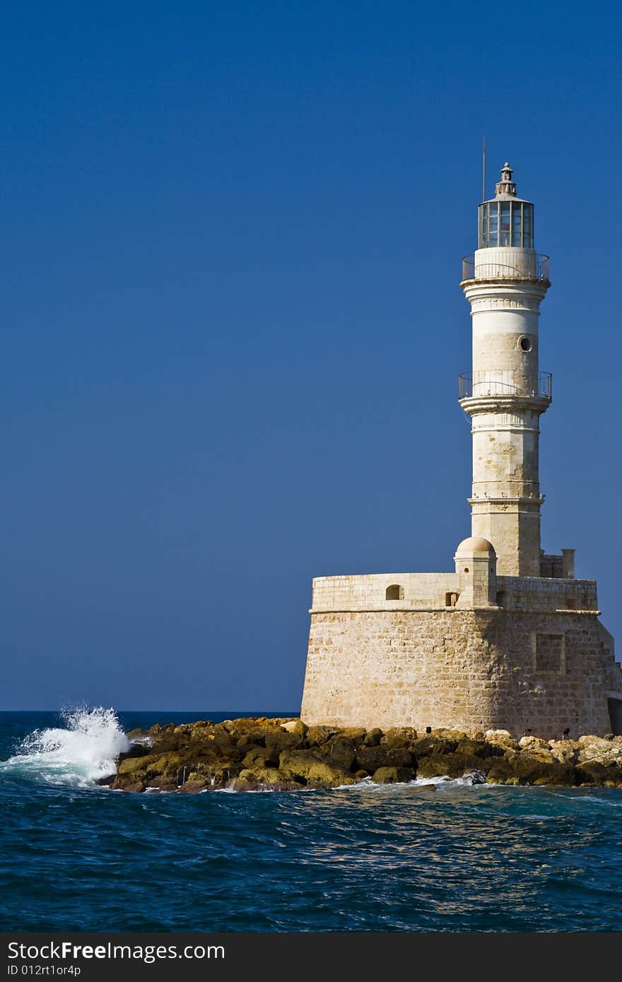 Lighthouse at Chania